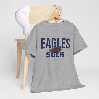 Eagles Suck Football T-Shirt in Dallas Colors - 3 Varieties