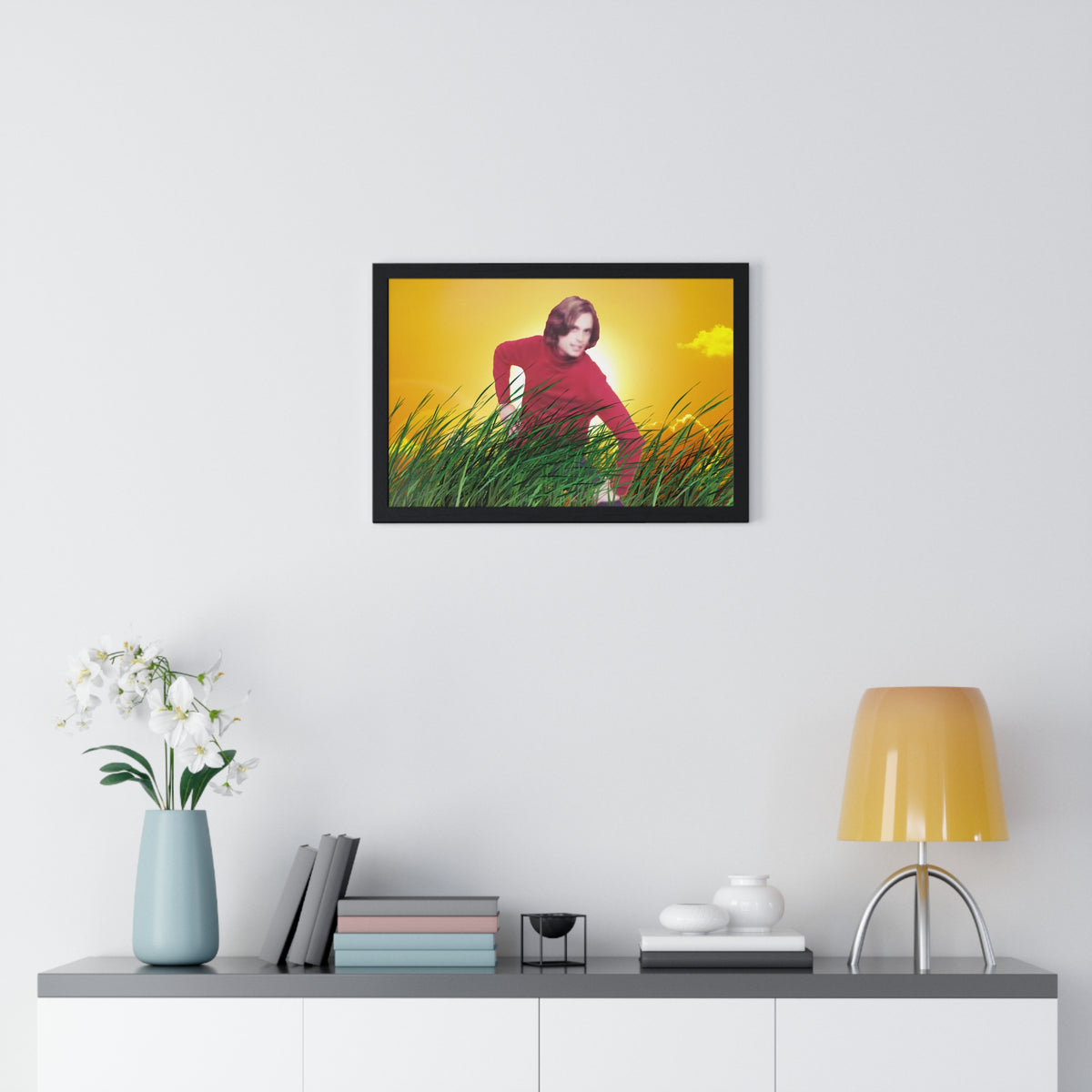 Magic Spencer Premium Framed Horizontal Poster - Matthew Gray Gubler poster