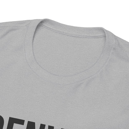 Denver Sucks Football T-Shirt in Raider Colors