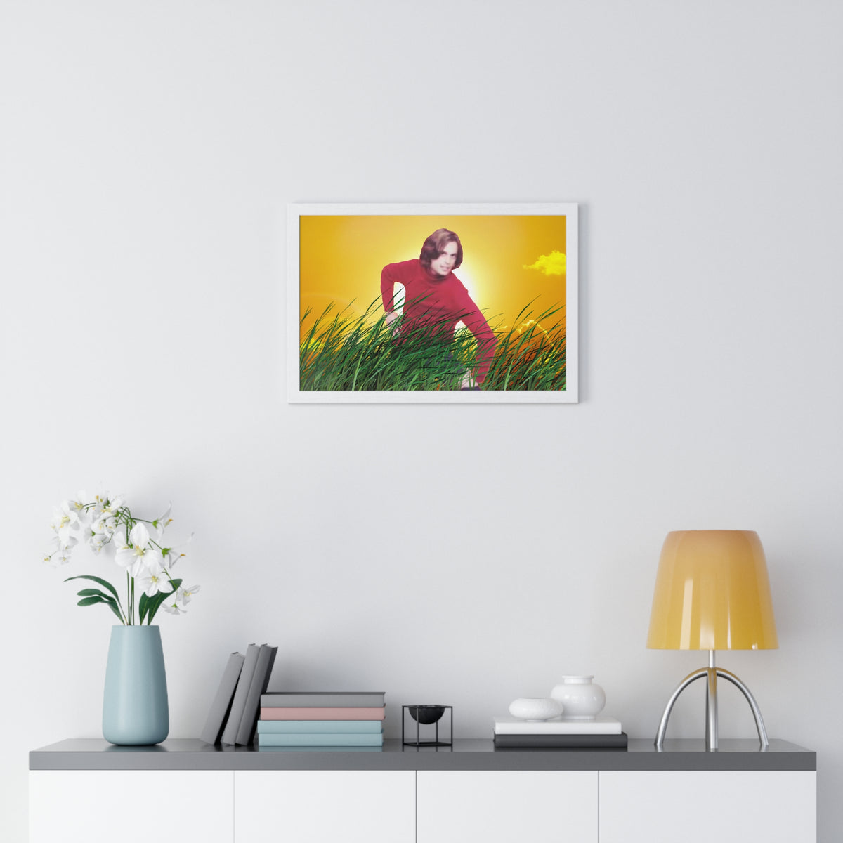 Magic Spencer Premium Framed Horizontal Poster - Matthew Gray Gubler poster