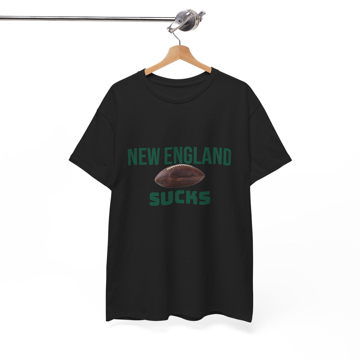 New England Sucks  T-Shirt in Jet Colors