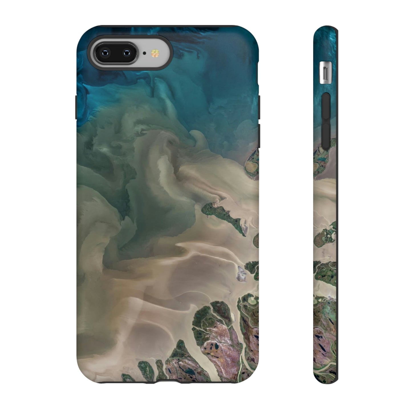 Phone Case-AGATE WASH | Tough-iPhone 8 Plus-Matte-PhoneCaseBoss-Phone-Best-Phone-Cases