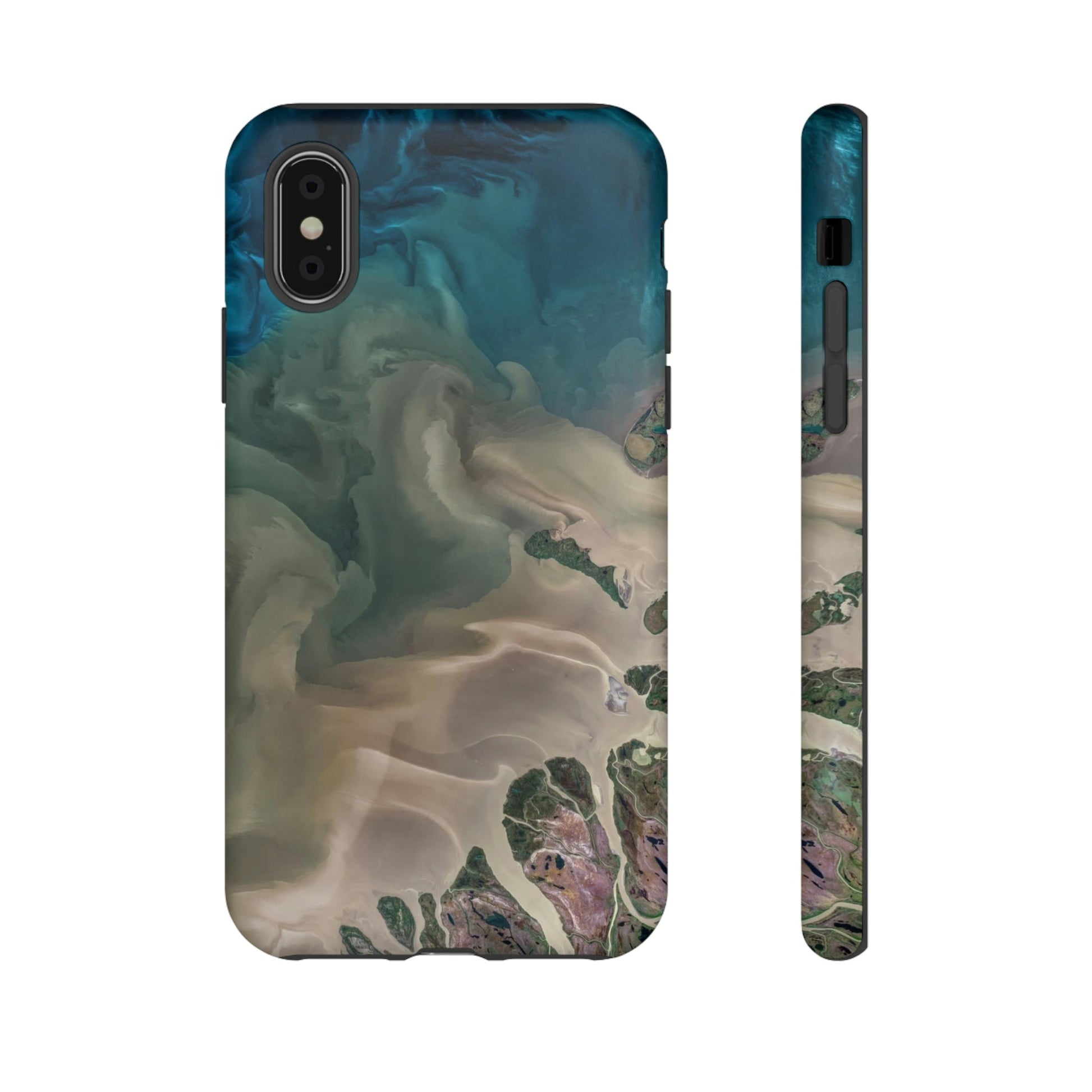 Phone Case-AGATE WASH | Tough-iPhone X-Matte-PhoneCaseBoss-Phone-Best-Phone-Cases