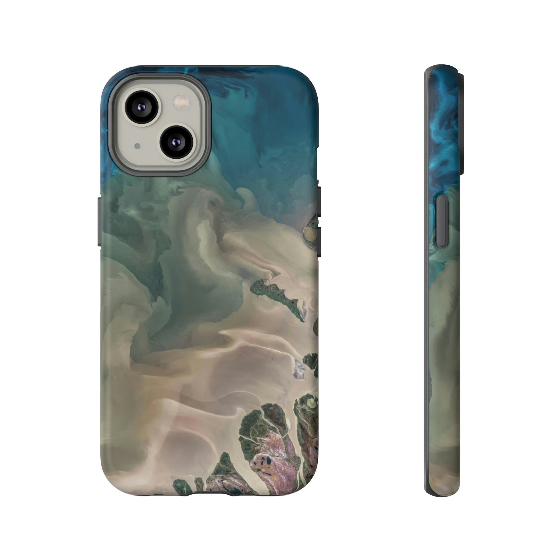 Phone Case-AGATE WASH | Tough-iPhone 14-Matte-PhoneCaseBoss-Phone-Best-Phone-Cases