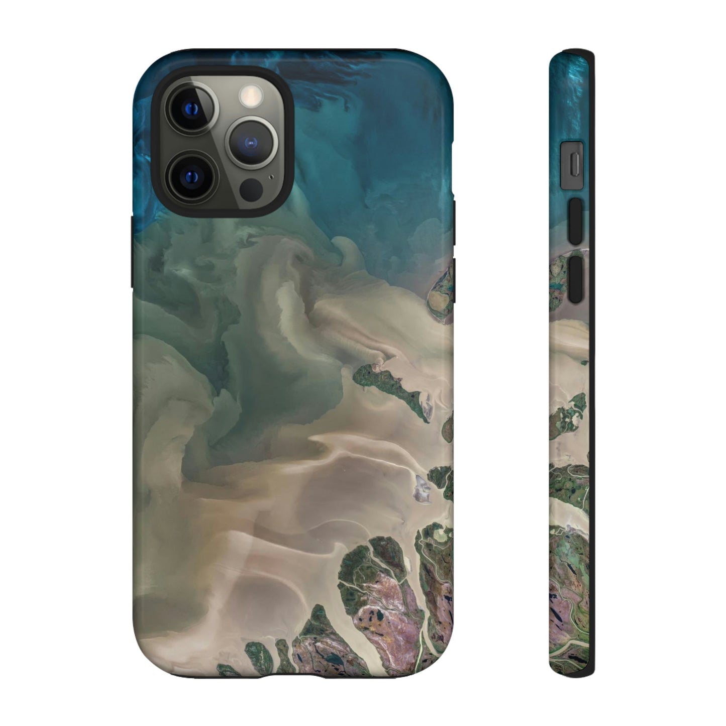 Phone Case-AGATE WASH | Tough-iPhone 12 Pro-Glossy-PhoneCaseBoss-Phone-Best-Phone-Cases