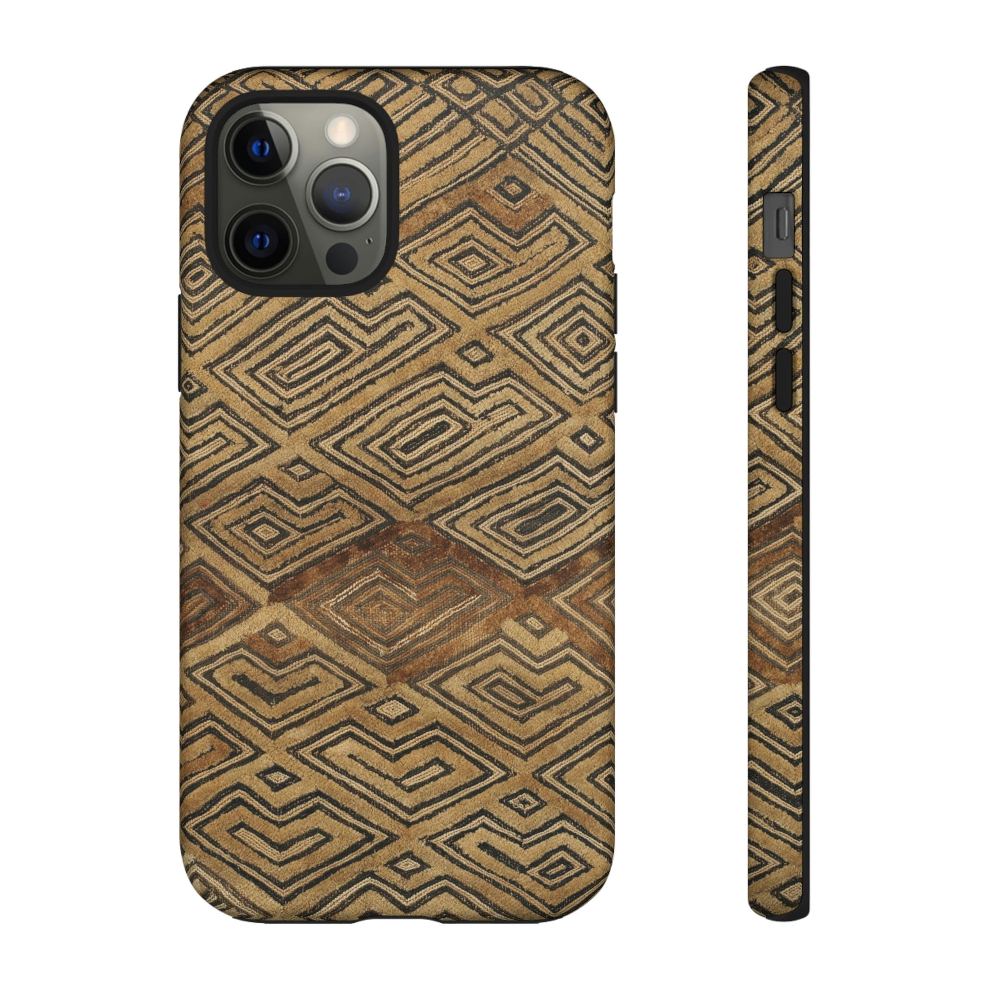 Phone Case-ANCIENT CLOTH | Tough-iPhone 12 Pro-Matte-PhoneCaseBoss-Phone-Best-Phone-Cases