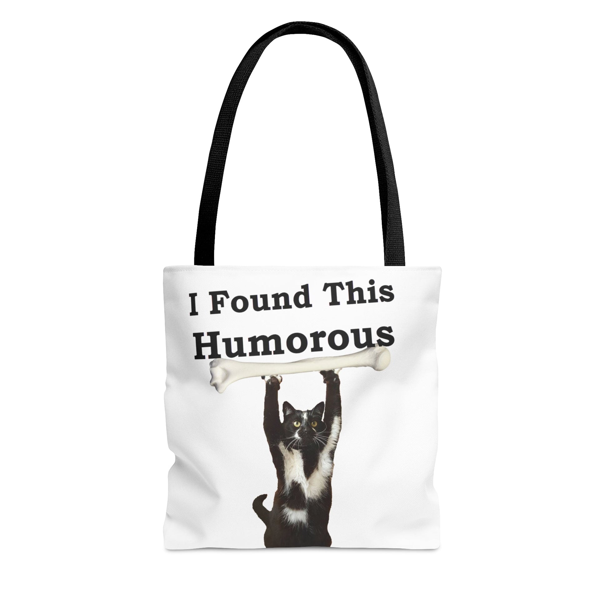 AOP Tote Bag - I Found This Humorous-Bags-Printify-Small-Accessories, All Over Print, Bags, Summer Bestsellers, Totes-PhoneCaseBoss.com