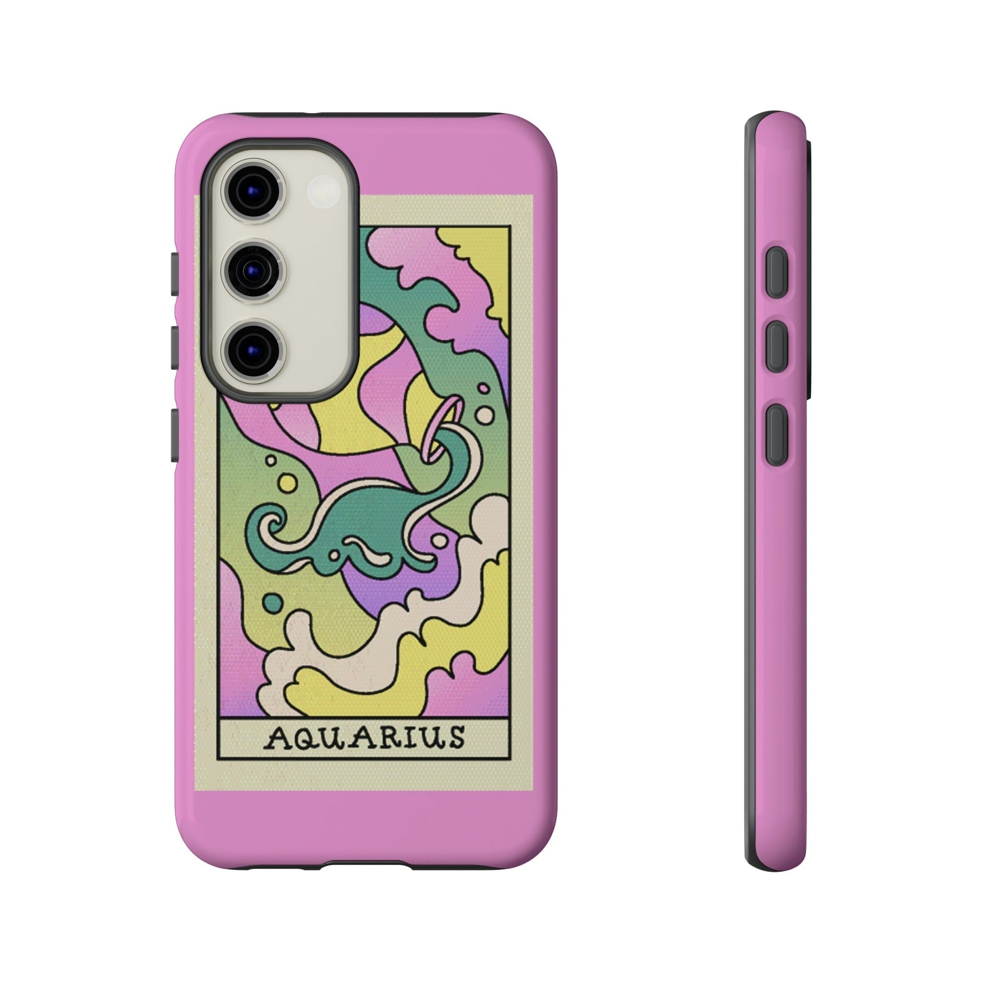 Phone Case-AQUARIUS | Tough-Samsung Galaxy S23-Glossy-PhoneCaseBoss-Phone-Best-Phone-Cases