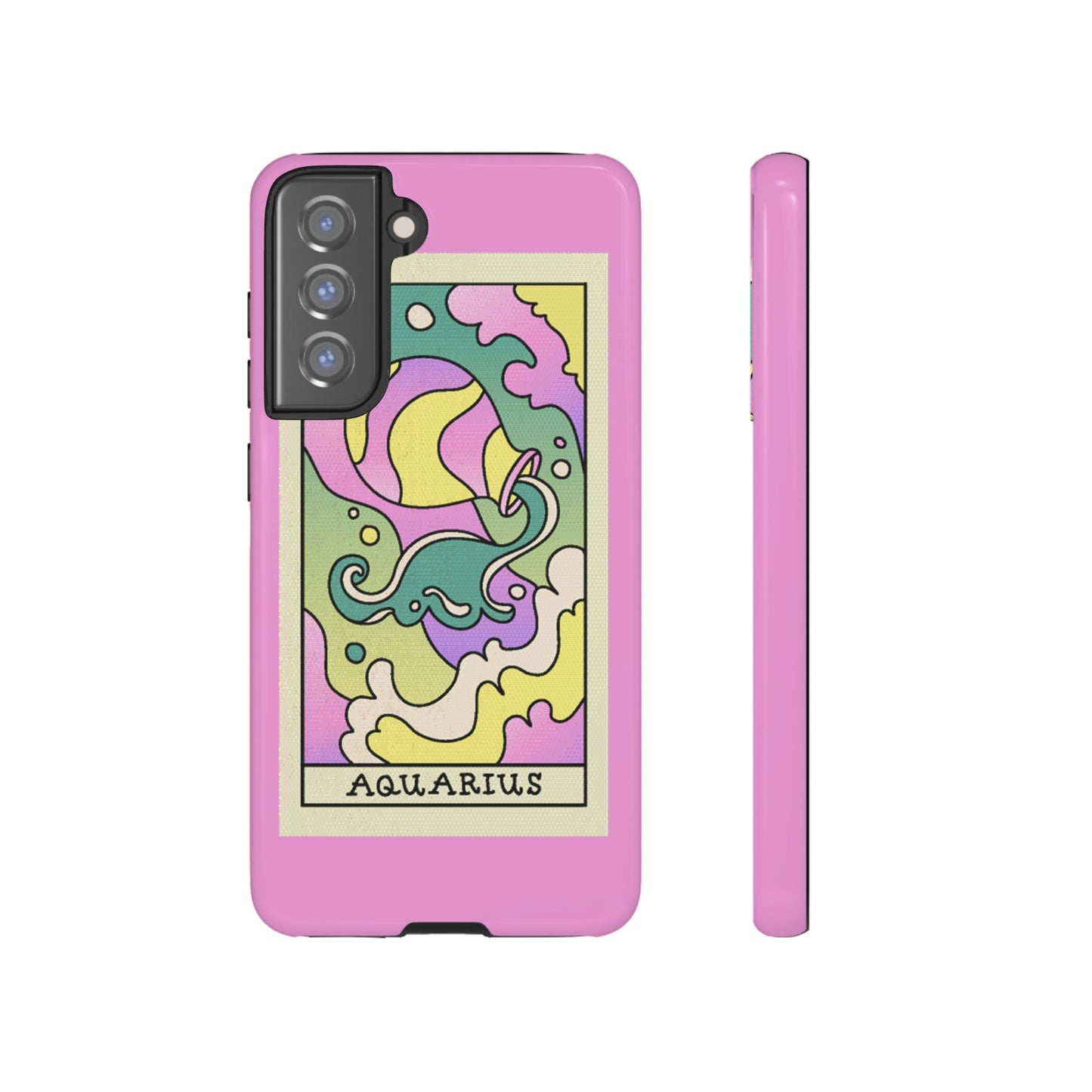 Phone Case-AQUARIUS | Tough-Samsung Galaxy S21 FE-Glossy-PhoneCaseBoss-Phone-Best-Phone-Cases