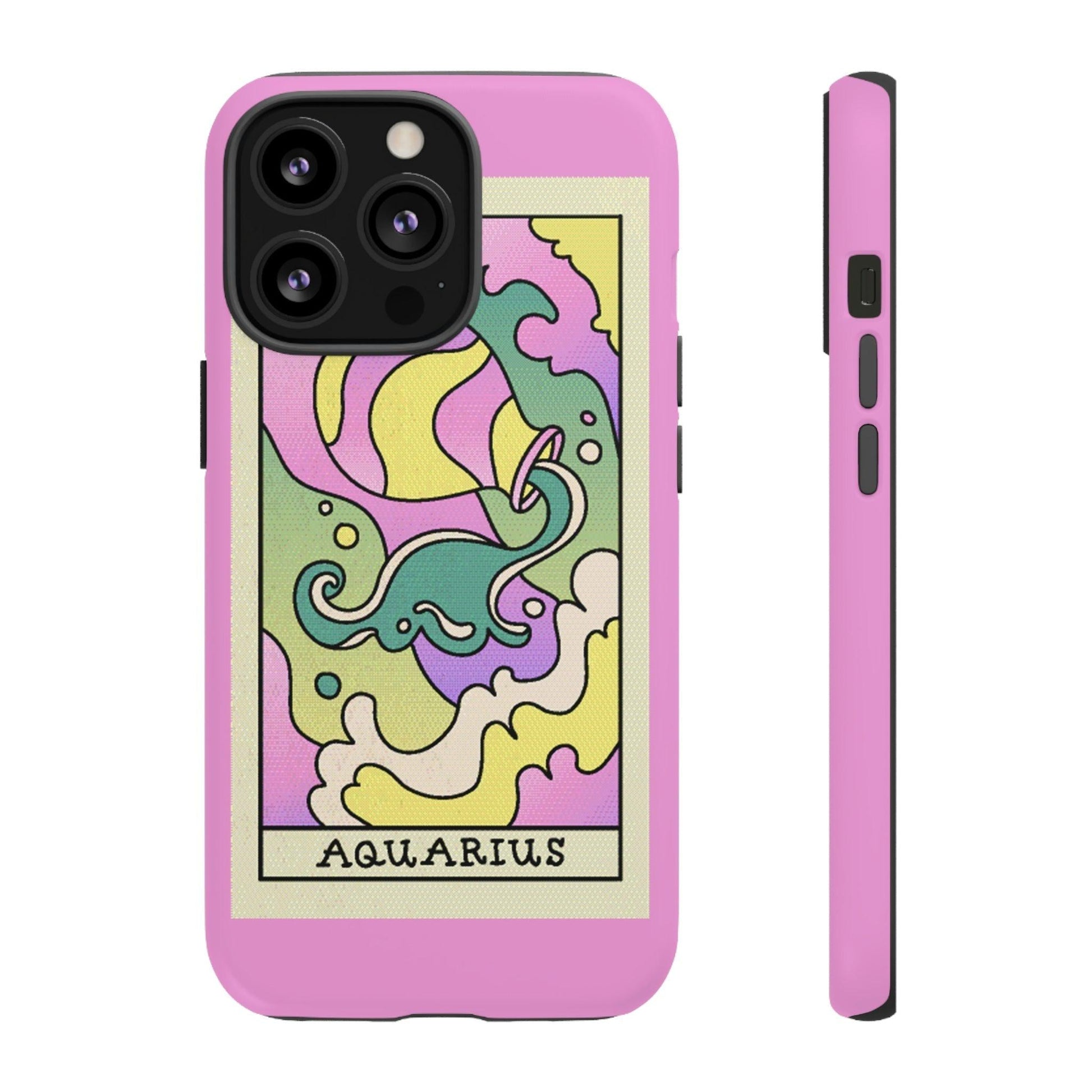 Phone Case-AQUARIUS | Tough-iPhone 13 Pro-Matte-PhoneCaseBoss-Phone-Best-Phone-Cases