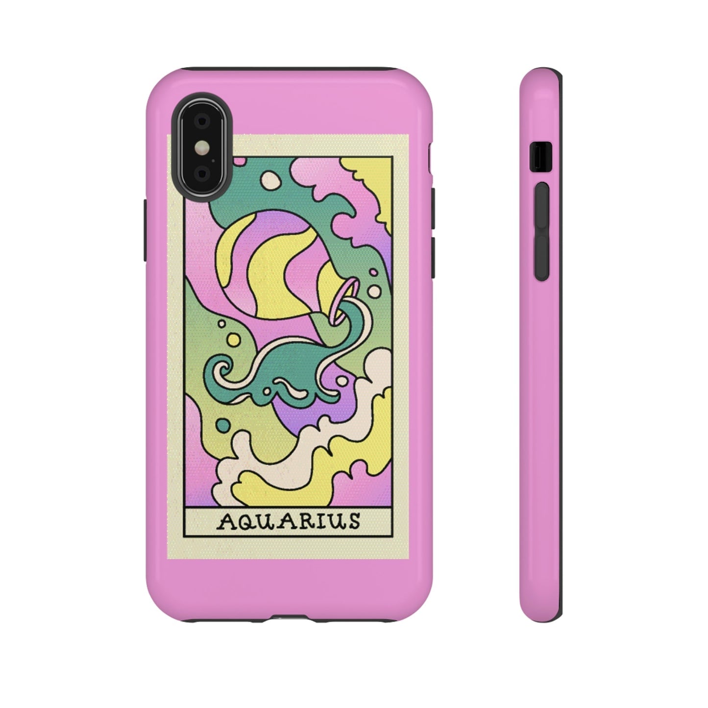 Phone Case-AQUARIUS | Tough-iPhone X-Glossy-PhoneCaseBoss-Phone-Best-Phone-Cases