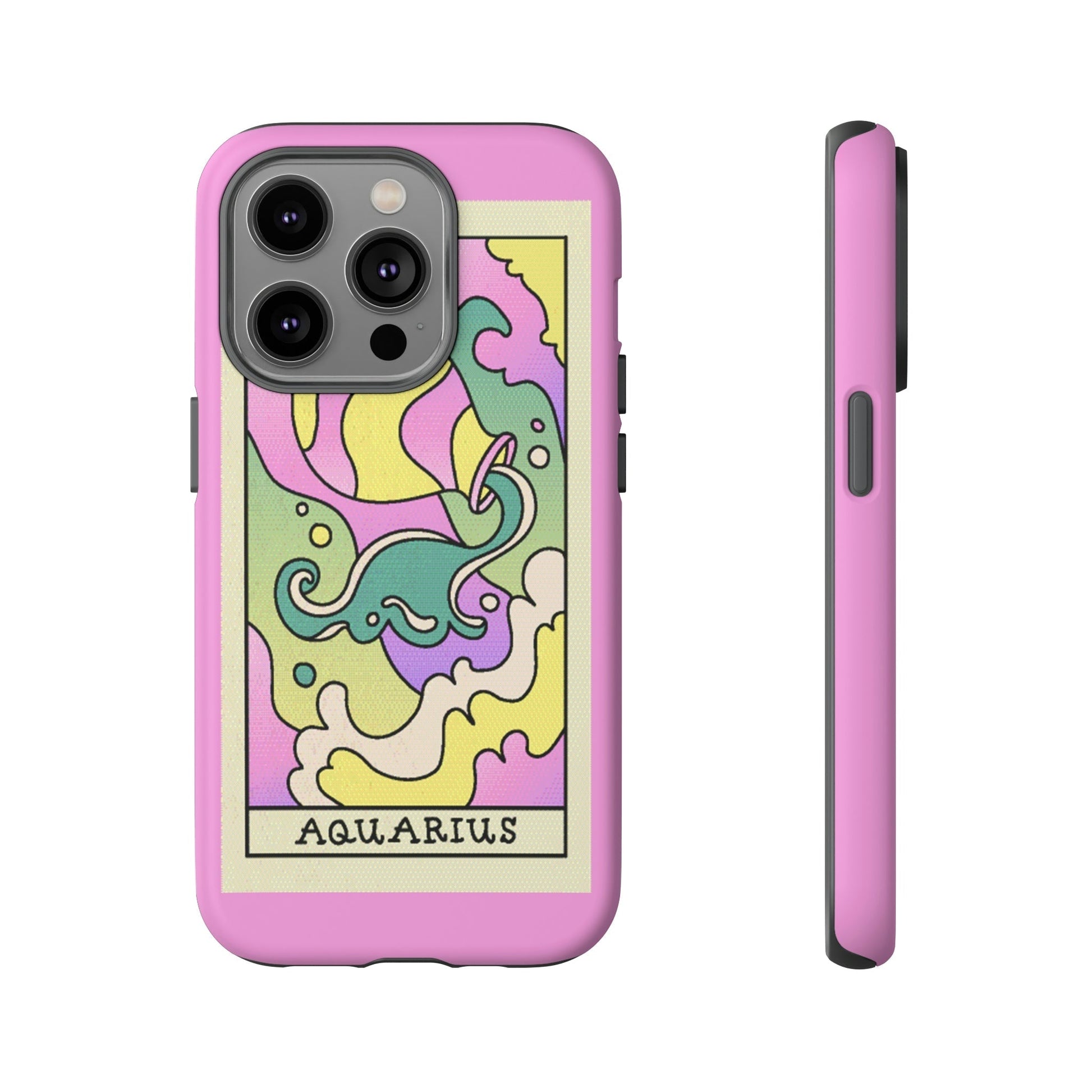 Phone Case-AQUARIUS | Tough-iPhone 14 Pro-Matte-PhoneCaseBoss-Phone-Best-Phone-Cases