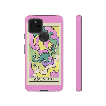 Phone Case-AQUARIUS | Tough-Google Pixel 5 5G-Glossy-PhoneCaseBoss-Phone-Best-Phone-Cases