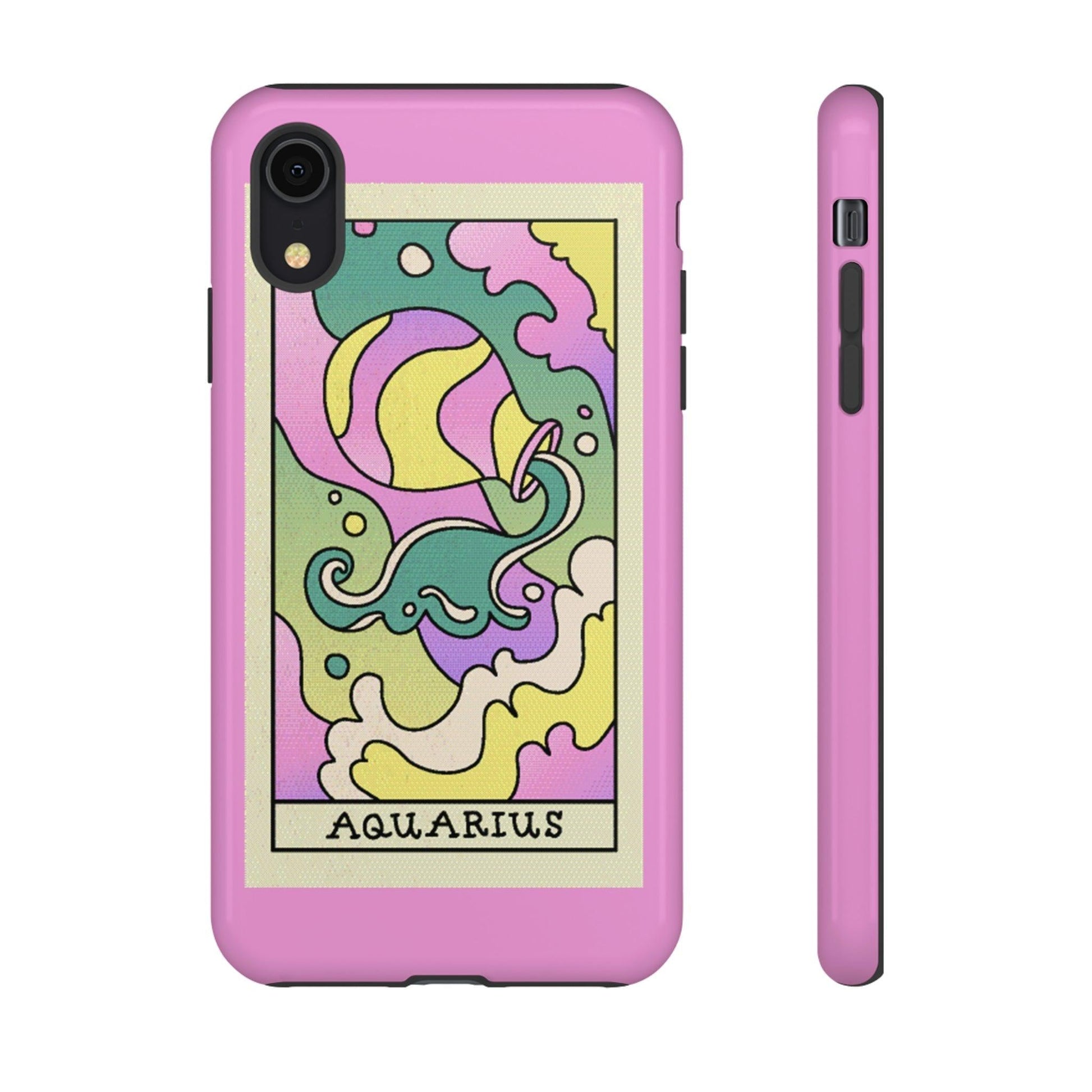 Phone Case-AQUARIUS | Tough-iPhone XR-Glossy-PhoneCaseBoss-Phone-Best-Phone-Cases