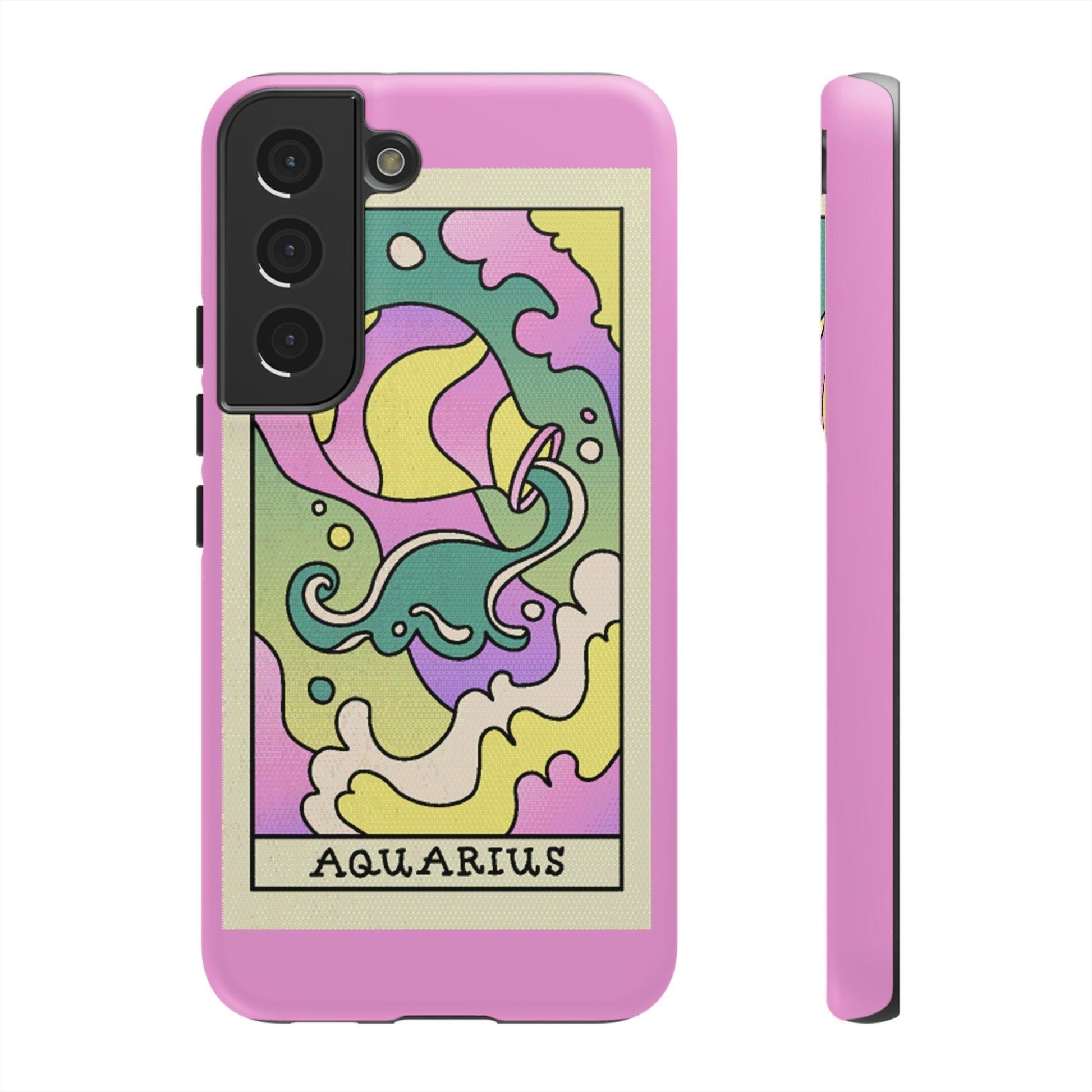 Phone Case-AQUARIUS | Tough-Samsung Galaxy S22-Matte-PhoneCaseBoss-Phone-Best-Phone-Cases