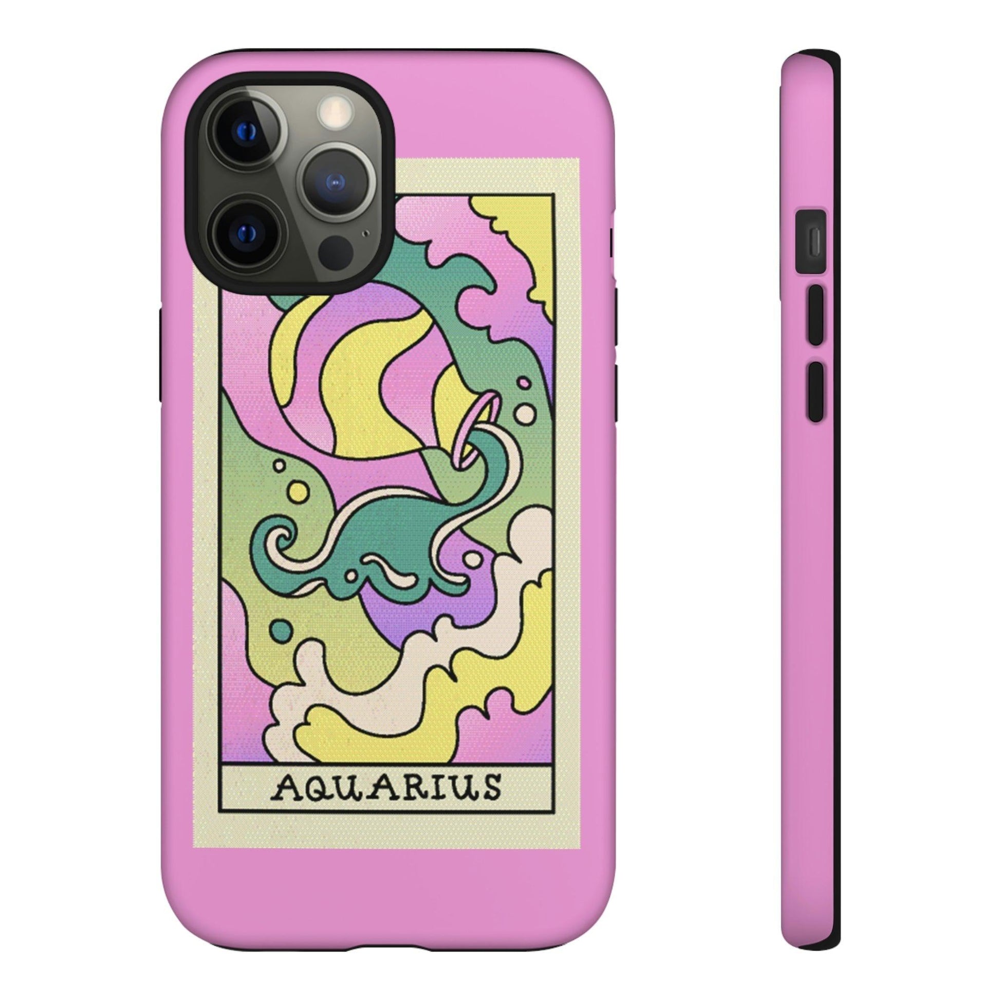 Phone Case-AQUARIUS | Tough-iPhone 12 Pro Max-Matte-PhoneCaseBoss-Phone-Best-Phone-Cases