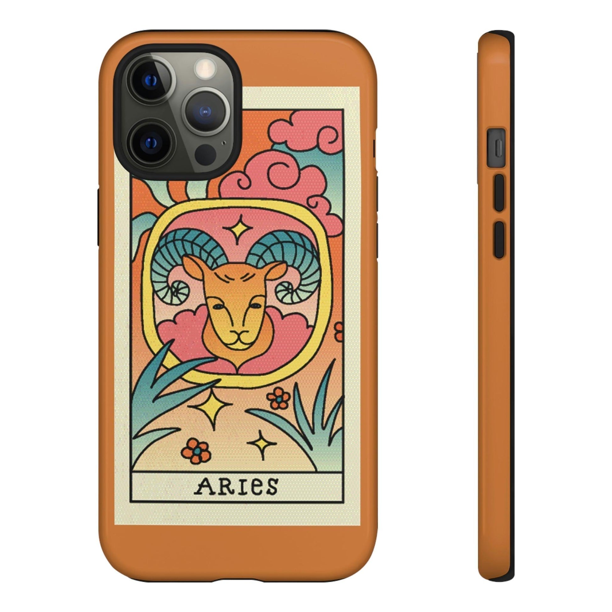 Phone Case-ARIES | Tough-iPhone 12 Pro Max-Glossy-PhoneCaseBoss-Phone-Best-Phone-Cases