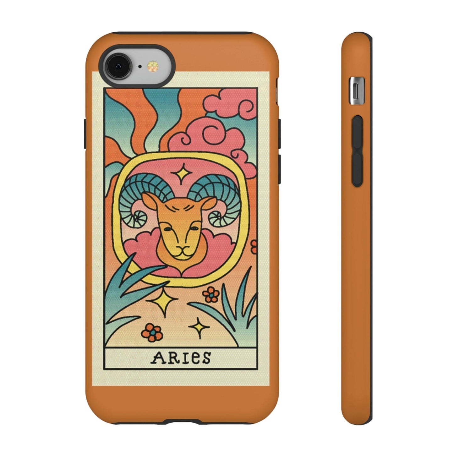 Phone Case-ARIES | Tough-iPhone 8-Matte-PhoneCaseBoss-Phone-Best-Phone-Cases