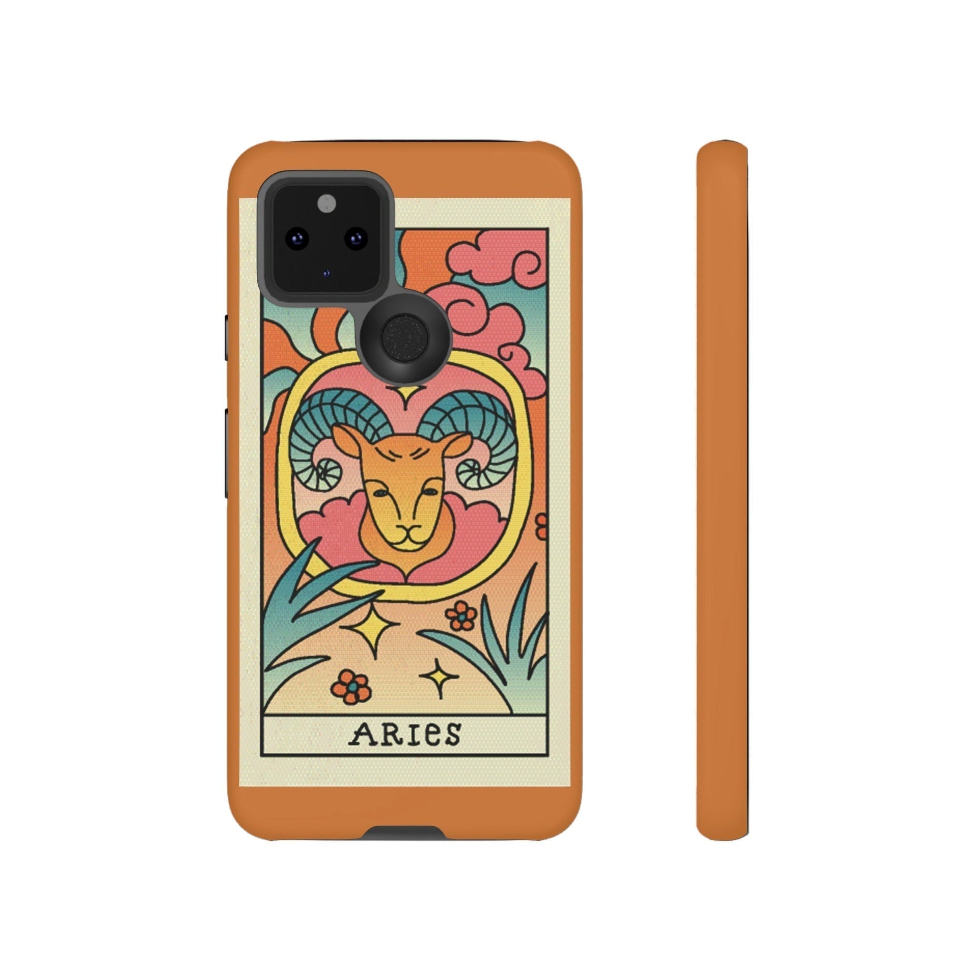 Phone Case-ARIES | Tough-Google Pixel 5 5G-Matte-PhoneCaseBoss-Phone-Best-Phone-Cases