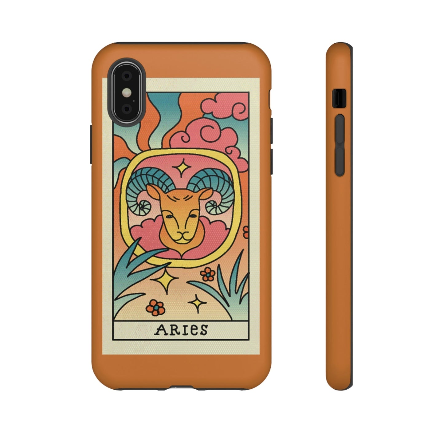 Phone Case-ARIES | Tough-iPhone X-Matte-PhoneCaseBoss-Phone-Best-Phone-Cases