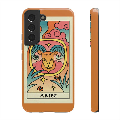 Phone Case-ARIES | Tough-Samsung Galaxy S22-Glossy-PhoneCaseBoss-Phone-Best-Phone-Cases