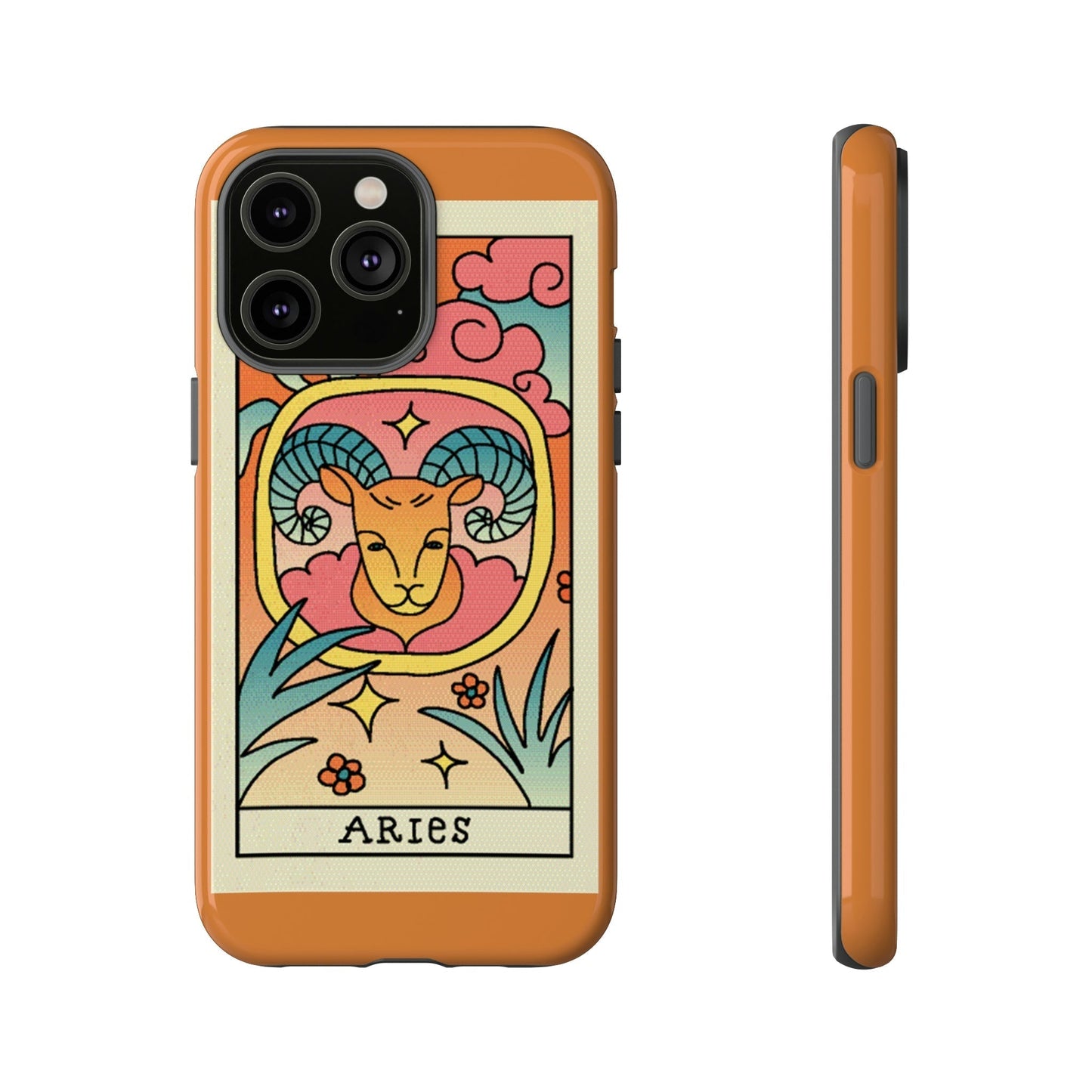 Phone Case-ARIES | Tough-iPhone 14 Pro Max-Glossy-PhoneCaseBoss-Phone-Best-Phone-Cases