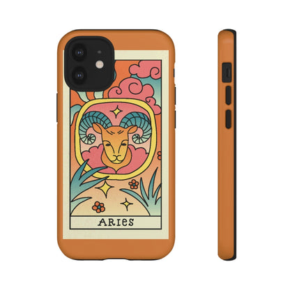 Phone Case-ARIES | Tough-iPhone 12 Mini-Glossy-PhoneCaseBoss-Phone-Best-Phone-Cases