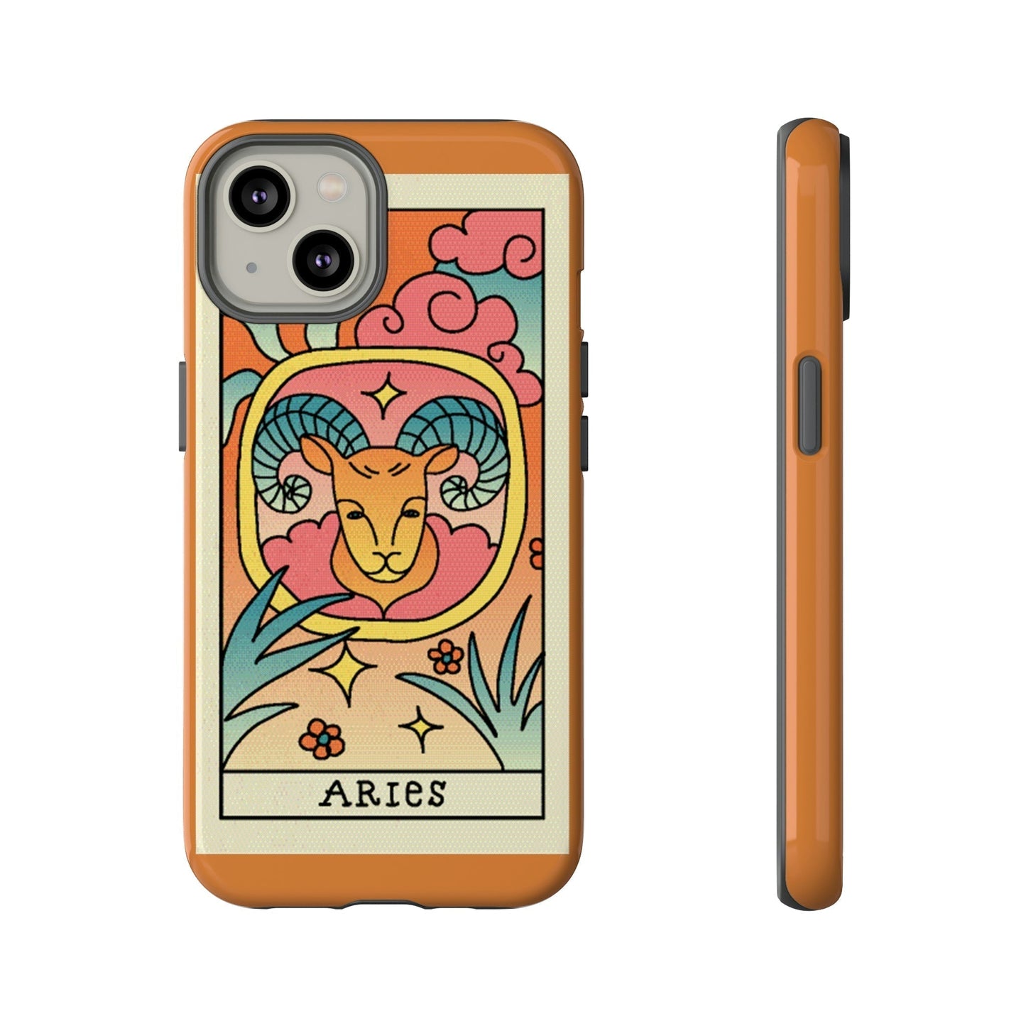 Phone Case-ARIES | Tough-iPhone 14-Glossy-PhoneCaseBoss-Phone-Best-Phone-Cases