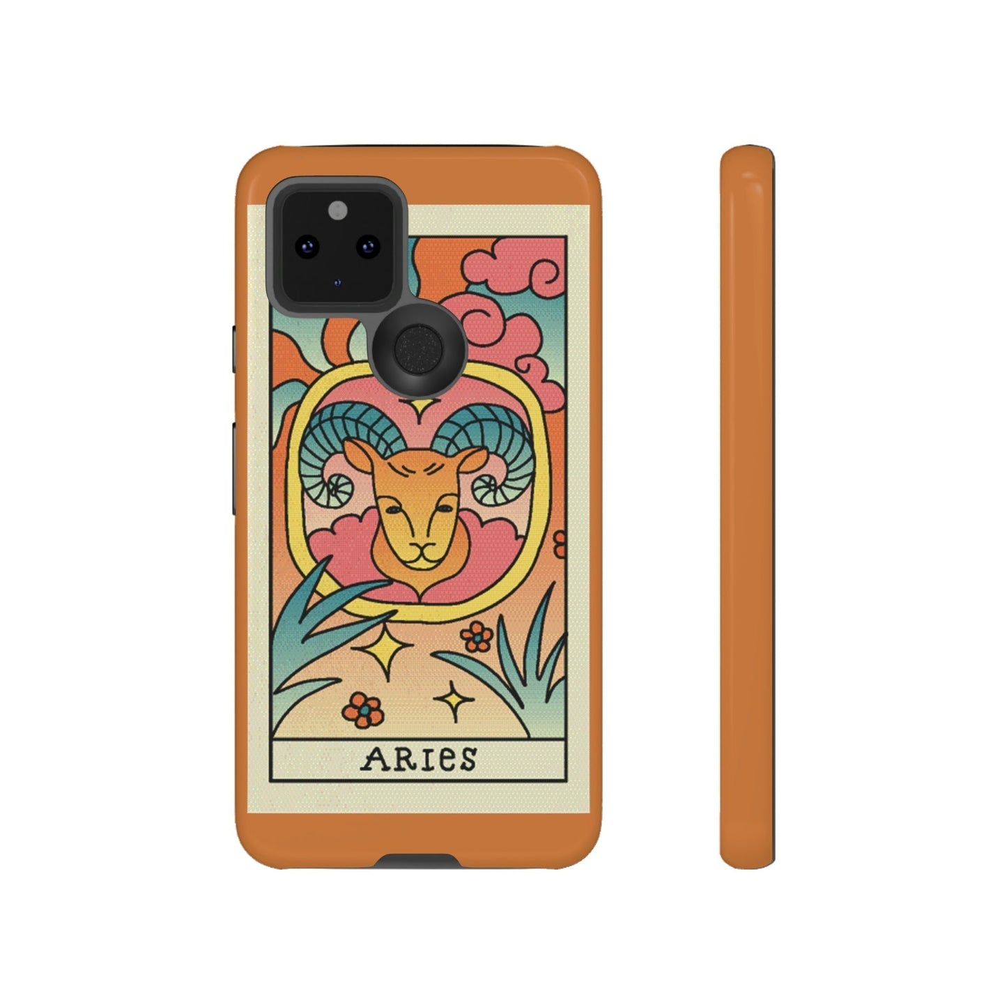 Phone Case-ARIES | Tough-Google Pixel 5 5G-Glossy-PhoneCaseBoss-Phone-Best-Phone-Cases