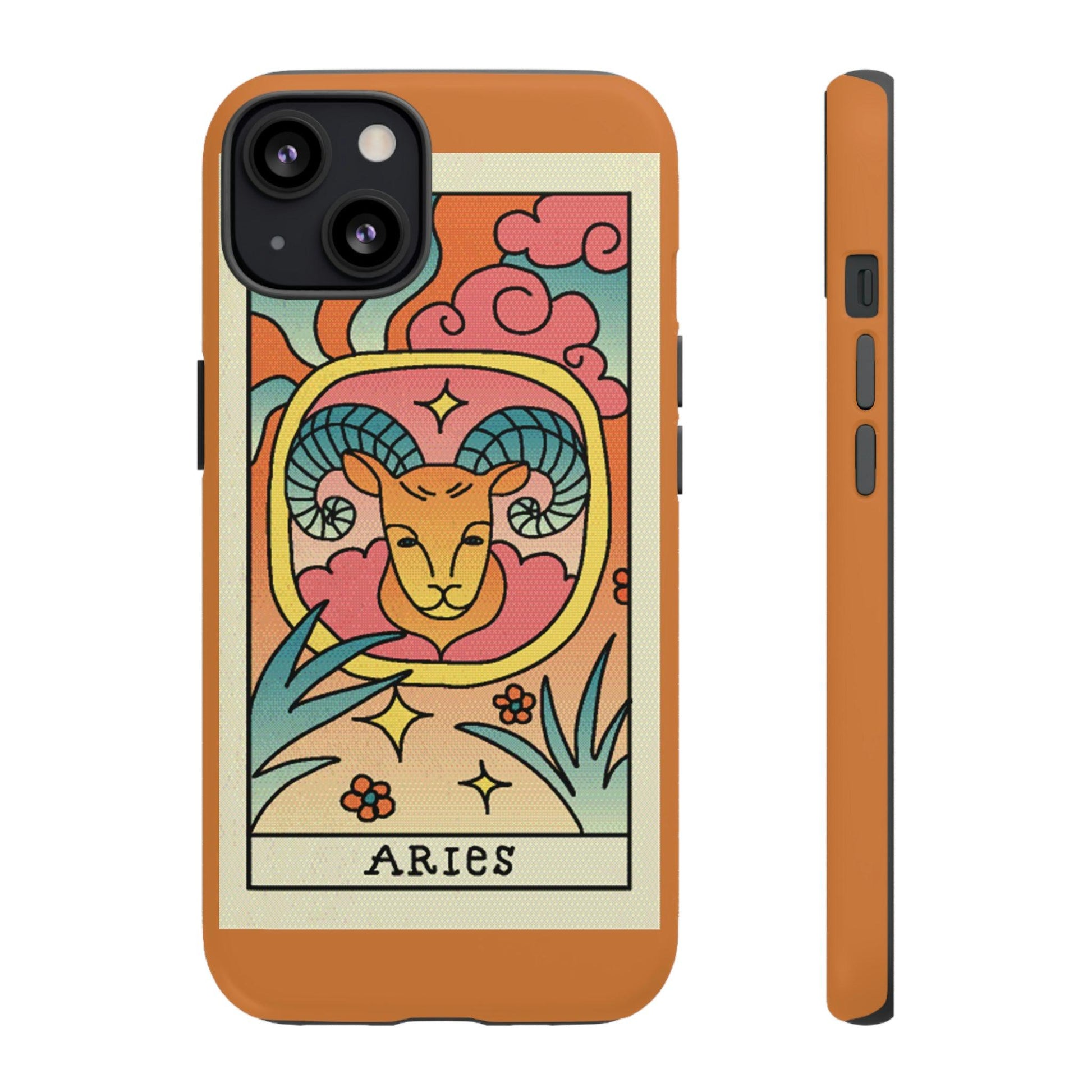 Phone Case-ARIES | Tough-iPhone 13-Matte-PhoneCaseBoss-Phone-Best-Phone-Cases