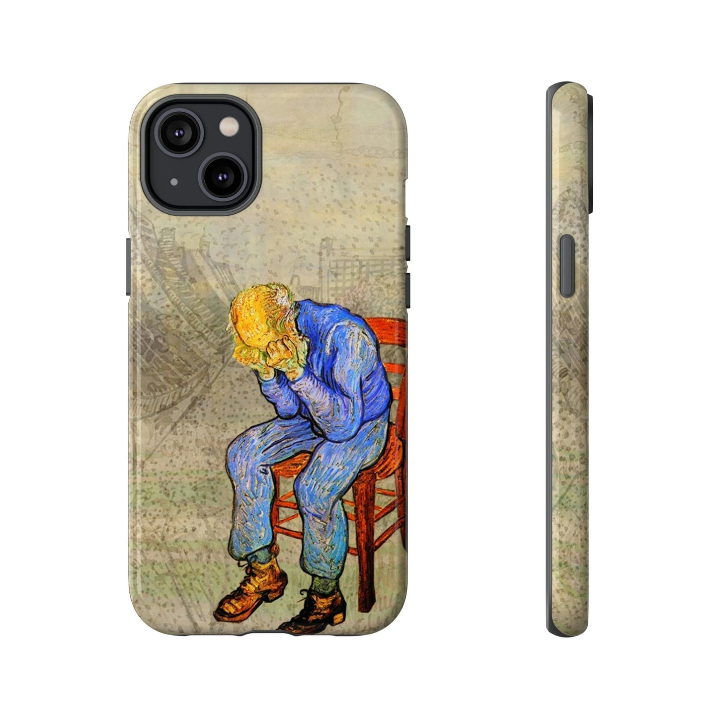 Phone Case-AT ETERNITY'S GATE | Tough-iPhone 14 Plus-Glossy-PhoneCaseBoss-Phone-Best-Phone-Cases