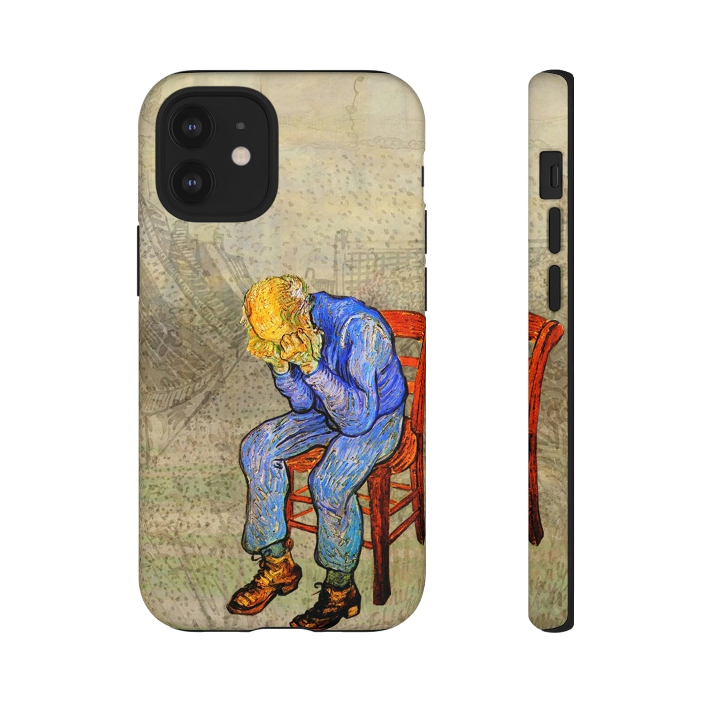 Phone Case-AT ETERNITY'S GATE | Tough-iPhone 12 Mini-Matte-PhoneCaseBoss-Phone-Best-Phone-Cases