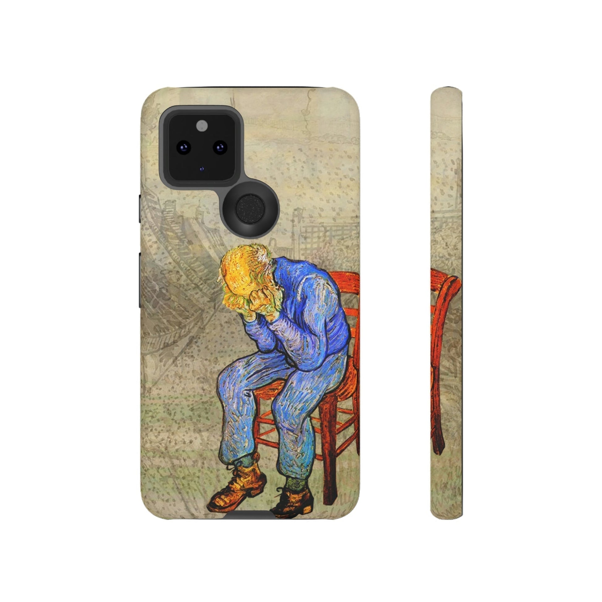 Phone Case-AT ETERNITY'S GATE | Tough-Google Pixel 5 5G-Matte-PhoneCaseBoss-Phone-Best-Phone-Cases