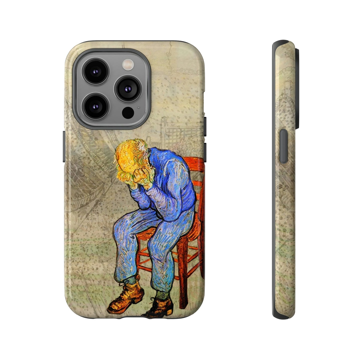 Phone Case-AT ETERNITY'S GATE | Tough-iPhone 14 Pro-Glossy-PhoneCaseBoss-Phone-Best-Phone-Cases