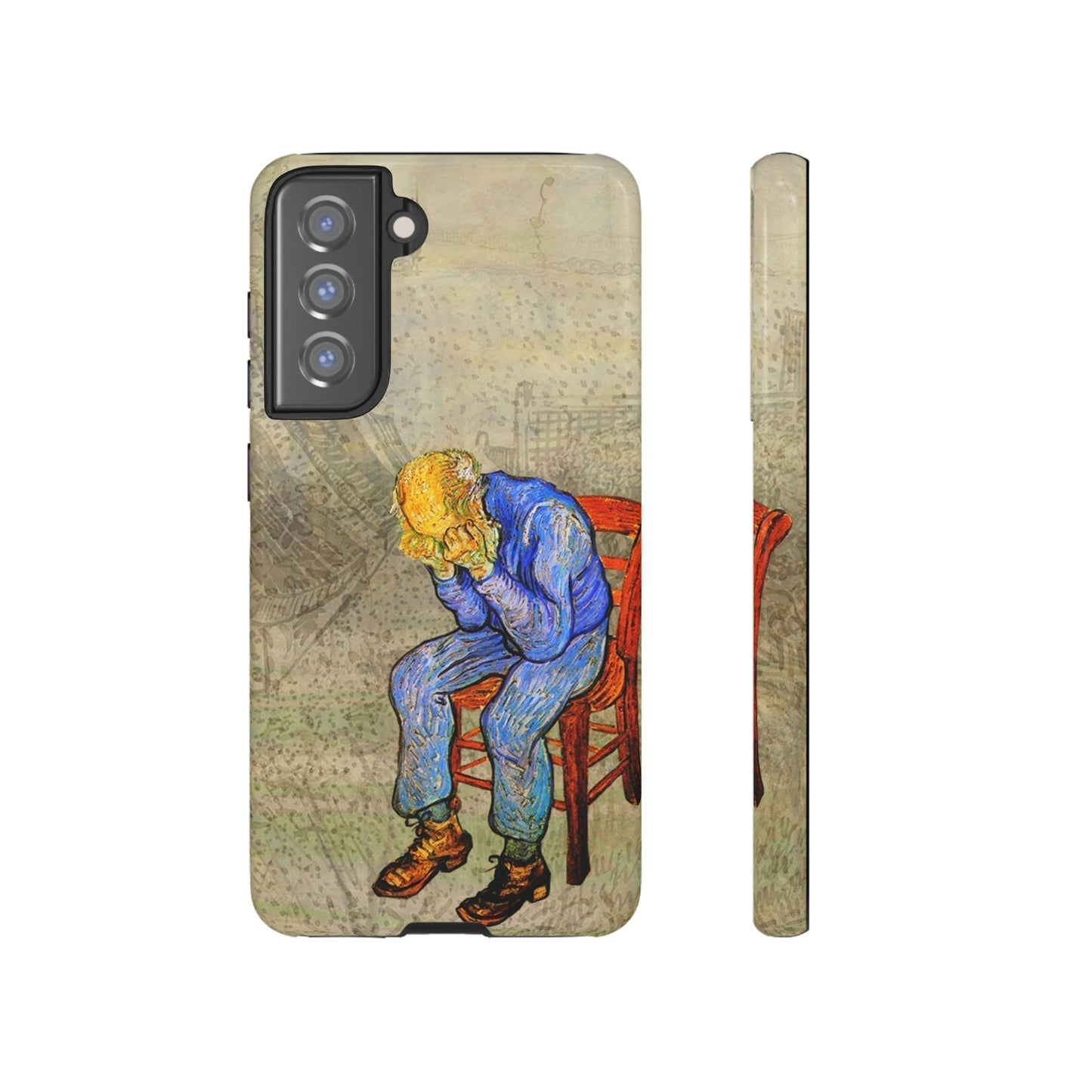 Phone Case-AT ETERNITY'S GATE | Tough-Samsung Galaxy S21 FE-Glossy-PhoneCaseBoss-Phone-Best-Phone-Cases