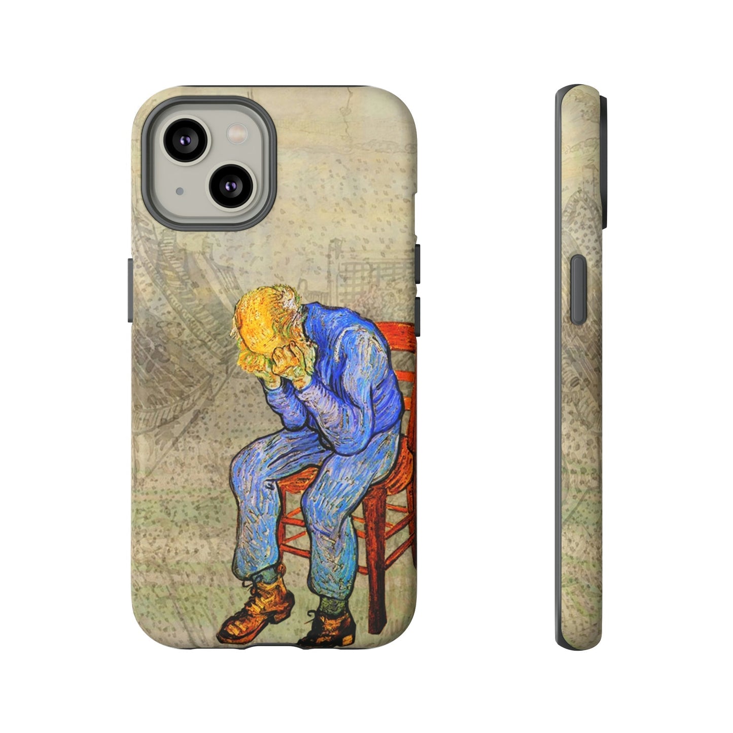 Phone Case-AT ETERNITY'S GATE | Tough-iPhone 14-Matte-PhoneCaseBoss-Phone-Best-Phone-Cases