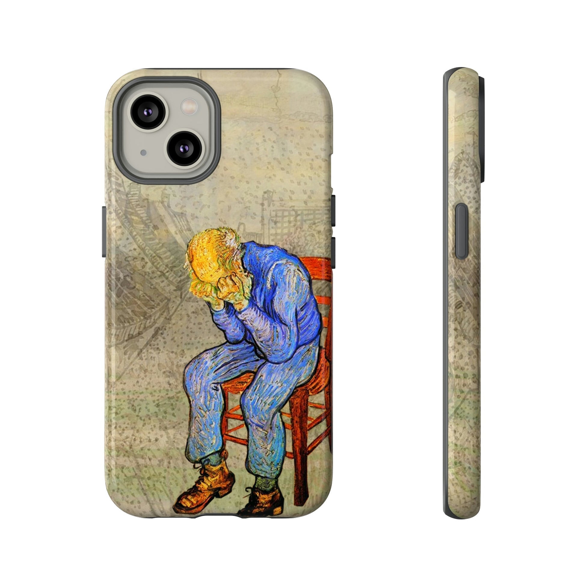 Phone Case-AT ETERNITY'S GATE | Tough-iPhone 14-Glossy-PhoneCaseBoss-Phone-Best-Phone-Cases