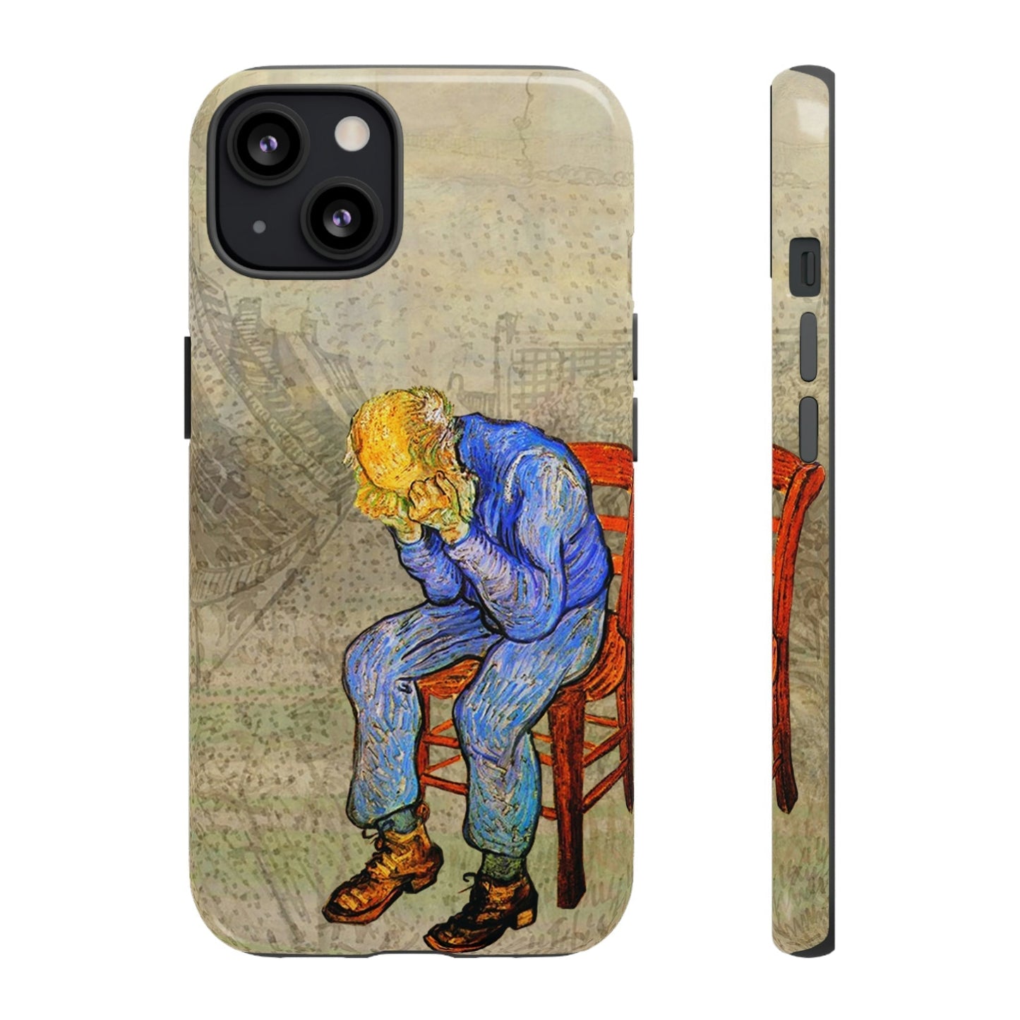 Phone Case-AT ETERNITY'S GATE | Tough-iPhone 13-Glossy-PhoneCaseBoss-Phone-Best-Phone-Cases