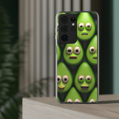 Phone Case-AVOCADO PARTY | Flex-PhoneCaseBoss-Phone-Best-Phone-Cases