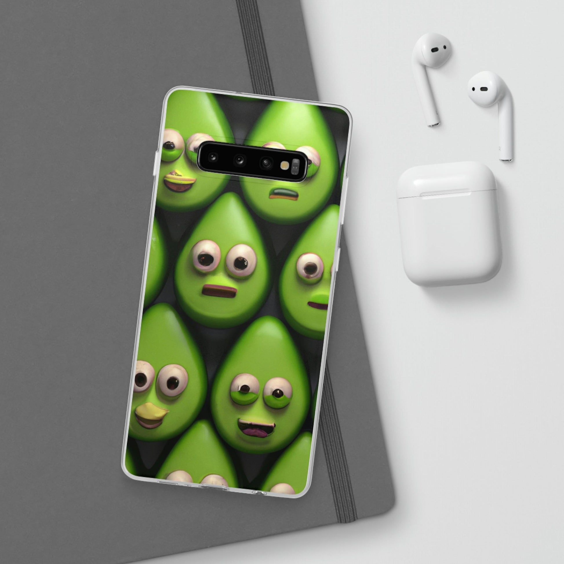 Phone Case-AVOCADO PARTY | Flex-PhoneCaseBoss-Phone-Best-Phone-Cases