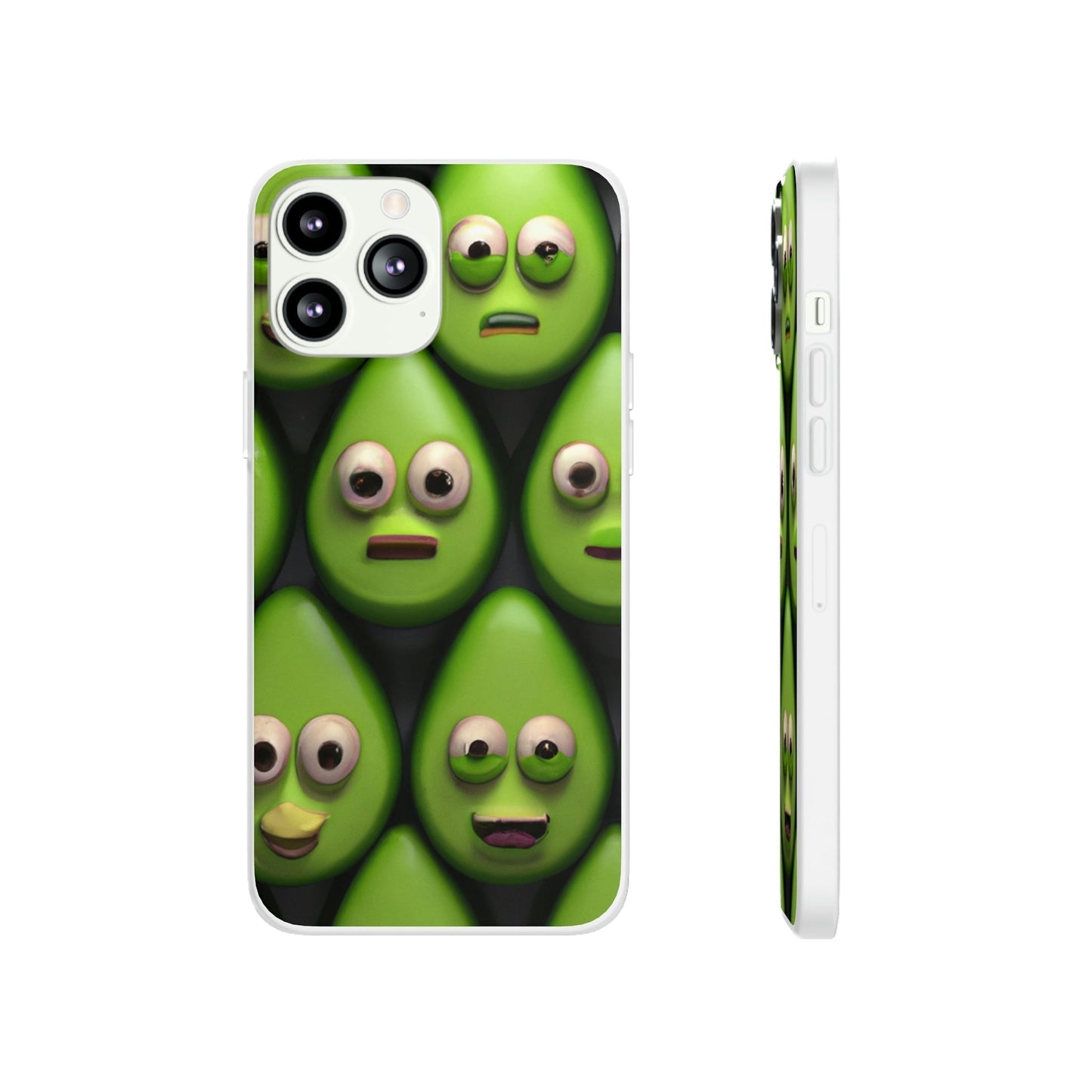 Phone Case-AVOCADO PARTY | Flex-iPhone 13 Pro Max-PhoneCaseBoss-Phone-Best-Phone-Cases