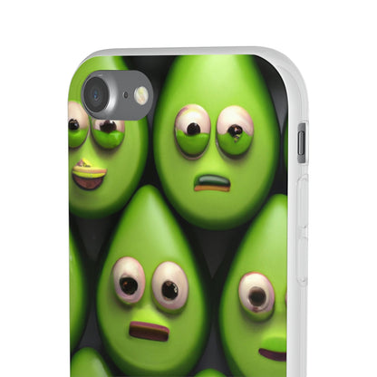 Phone Case-AVOCADO PARTY | Flex-PhoneCaseBoss-Phone-Best-Phone-Cases