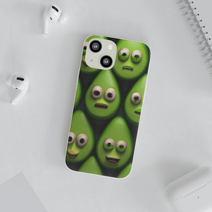 Phone Case-AVOCADO PARTY | Flex-PhoneCaseBoss-Phone-Best-Phone-Cases