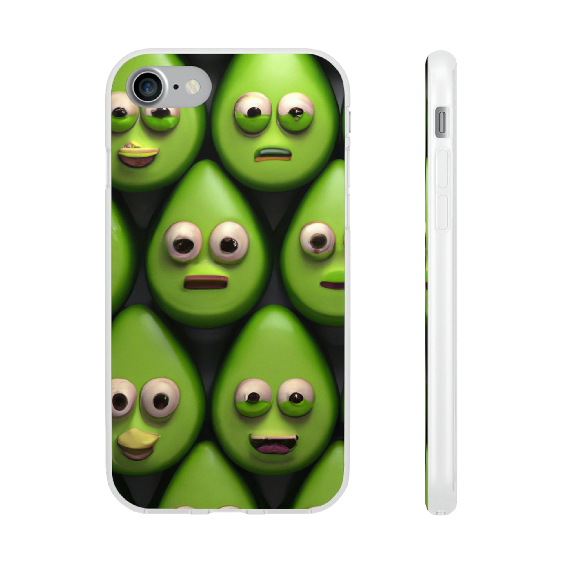 Phone Case-AVOCADO PARTY | Flex-iPhone 7-PhoneCaseBoss-Phone-Best-Phone-Cases