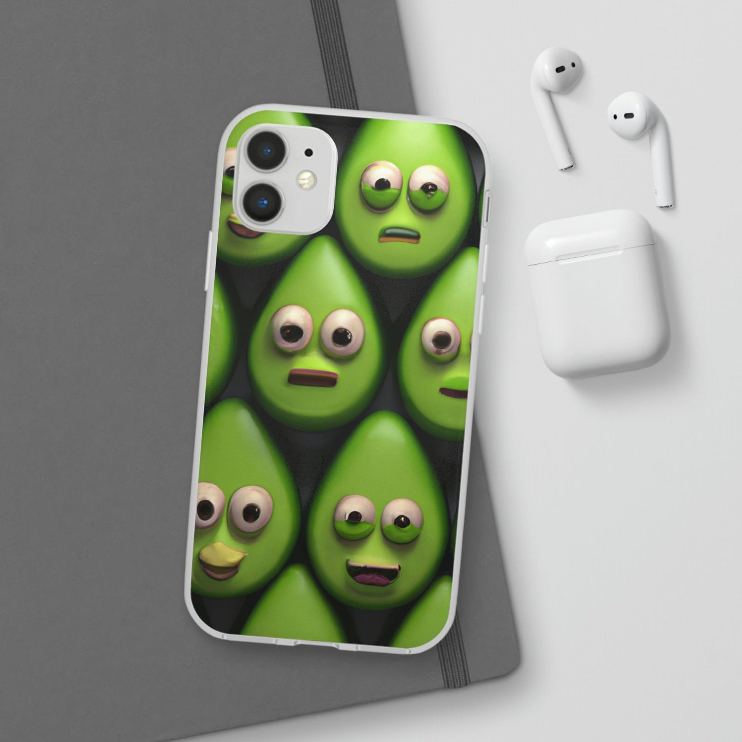 Phone Case-AVOCADO PARTY | Flex-PhoneCaseBoss-Phone-Best-Phone-Cases