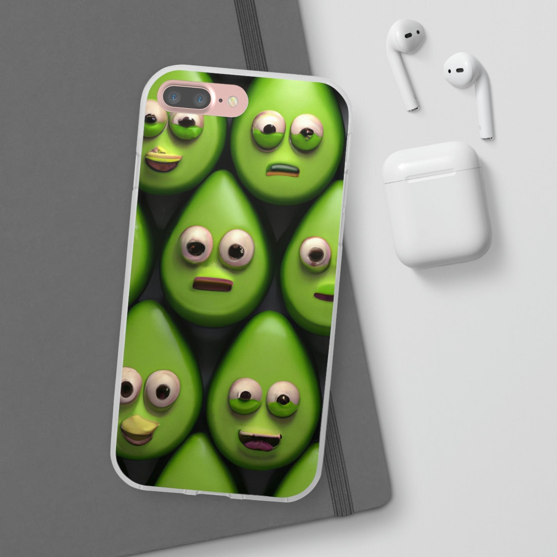 Phone Case-AVOCADO PARTY | Flex-PhoneCaseBoss-Phone-Best-Phone-Cases