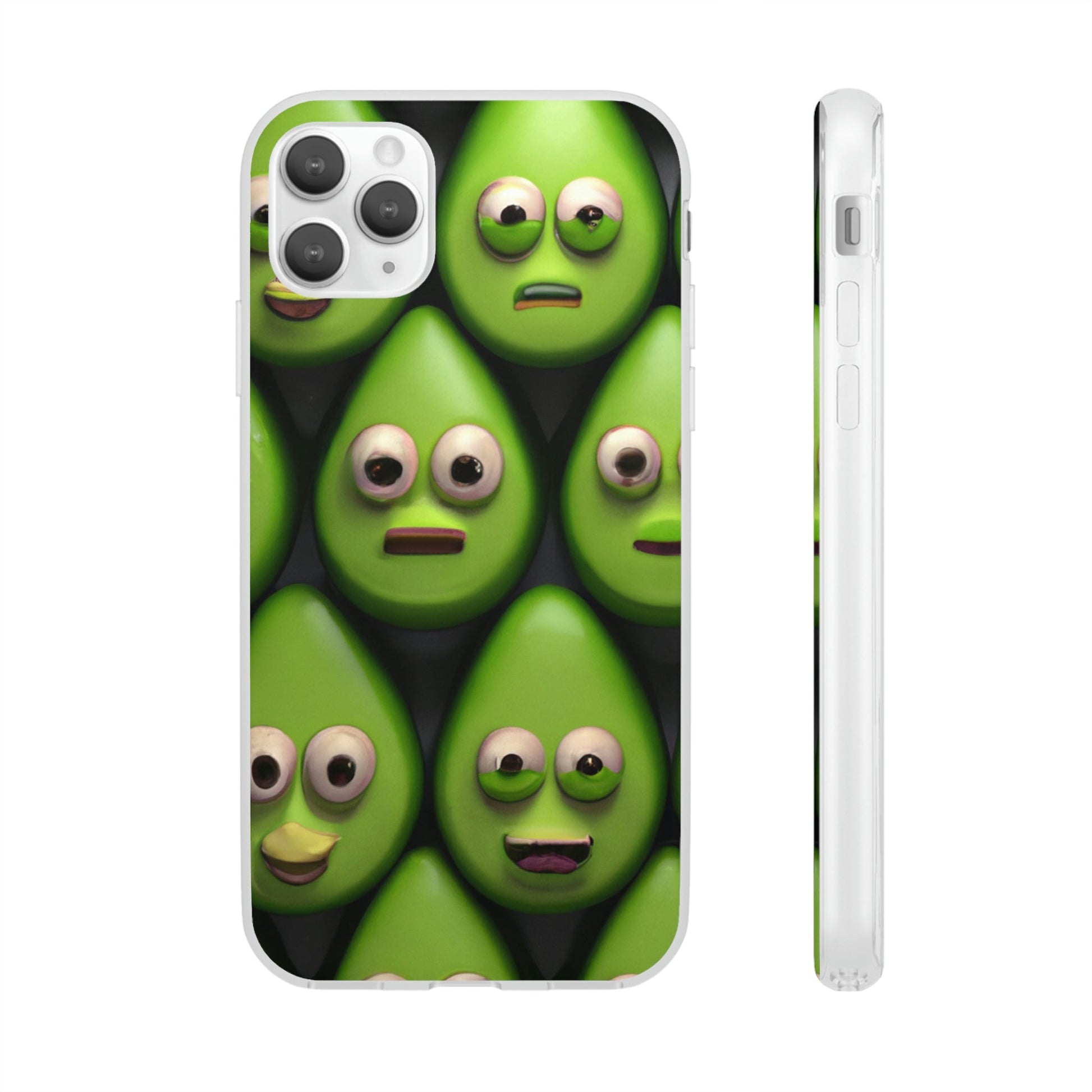 Phone Case-AVOCADO PARTY | Flex-iPhone 11 Pro Max-PhoneCaseBoss-Phone-Best-Phone-Cases