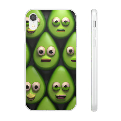 Phone Case-AVOCADO PARTY | Flex-iPhone XR with gift packaging-PhoneCaseBoss-Phone-Best-Phone-Cases