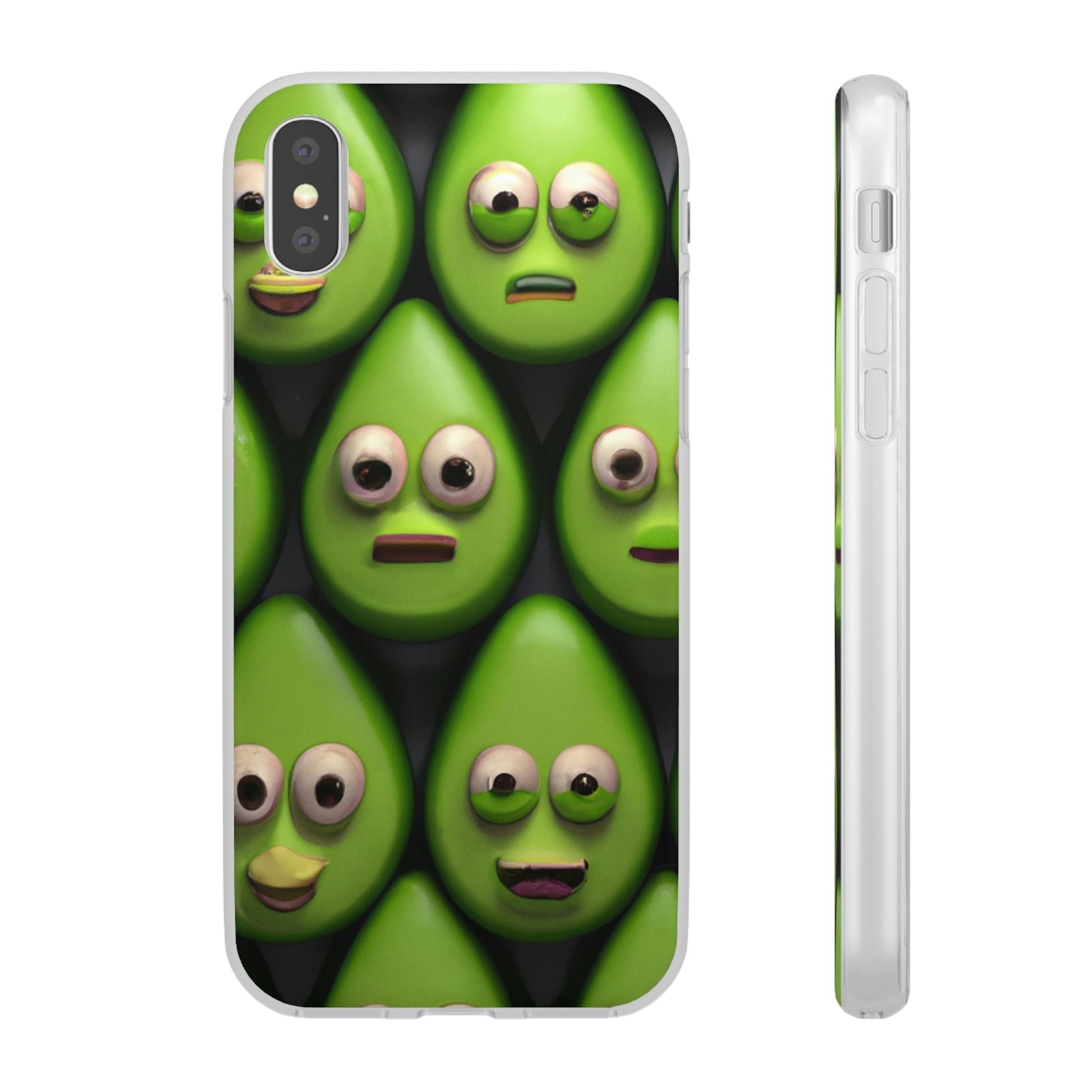 Phone Case-AVOCADO PARTY | Flex-iPhone X-PhoneCaseBoss-Phone-Best-Phone-Cases