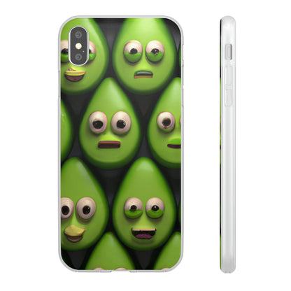 Phone Case-AVOCADO PARTY | Flex-iPhone XS MAX with gift packaging-PhoneCaseBoss-Phone-Best-Phone-Cases